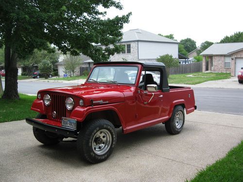 1967 jeep kaiser jeepster 3.7l v6 commando pick up truck