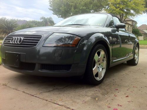 2001 audi tt quatro convertible 225 hp 6 speed baseball edition