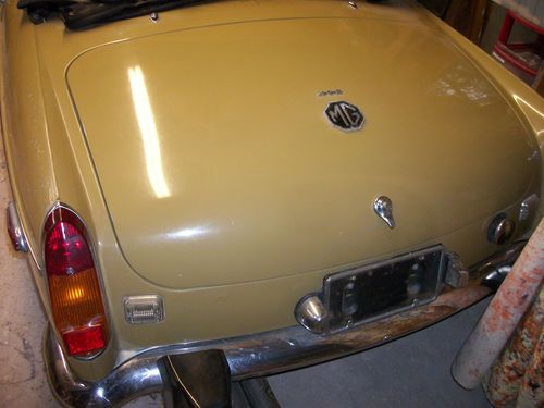 1974 MGB Chrome bumper, image 6