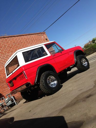 1968 ford bronco no rust ca car ... no reserve!!!!