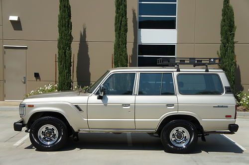 1989 toyota land cruiser fj62 4x4 all original ca solid fj at no reserve - video