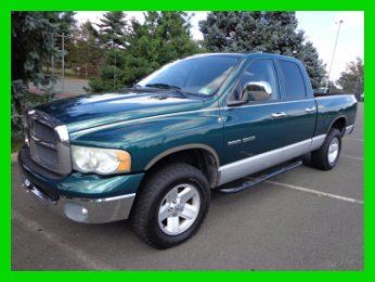 2003 dodge ram 1500 quadcab 4x4 pickup clean carfax v-8 auto no reserve auction