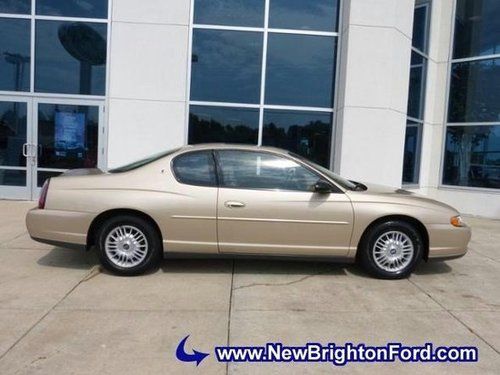 2000 chevrolet monte carlo ls coupe 2-door 3.4l