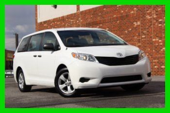 2012 toyota sienna v6 7 passenger salvage rebuildable