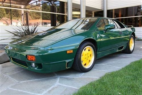 1991 lotus esprit turbo jim clark:  ultra rare #10 of 20.  must see. 9.5k mi.