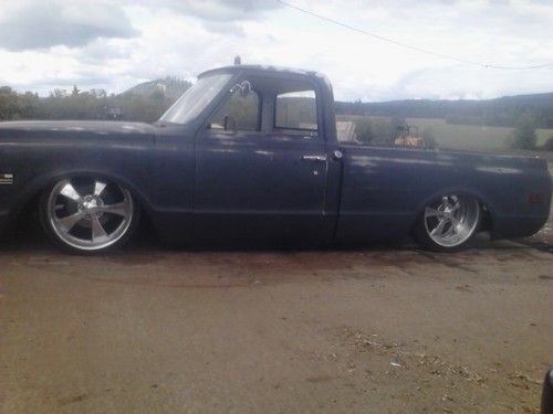 1969 c10 short wide chevy pickup custom air bagged