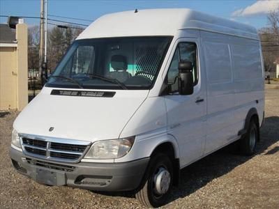 3500 drw shc 140-in diesel dual rear wheels super high ceiling cargo van deliver