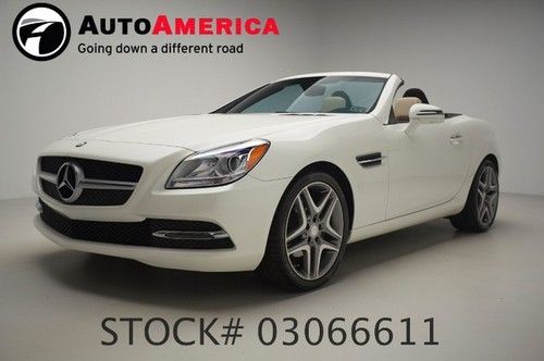 4k low miles 2013 mercedes slk250 one 1 owner well equipped certified