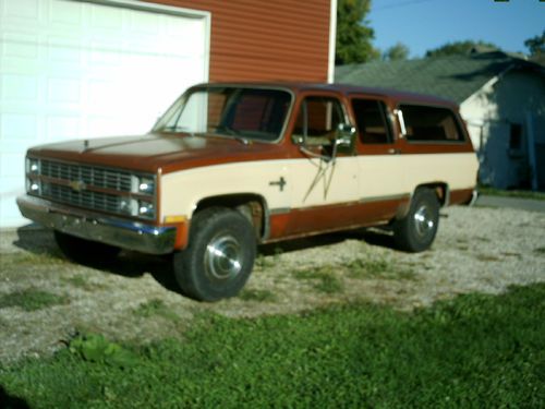 1983 chevy suburban silverado 20