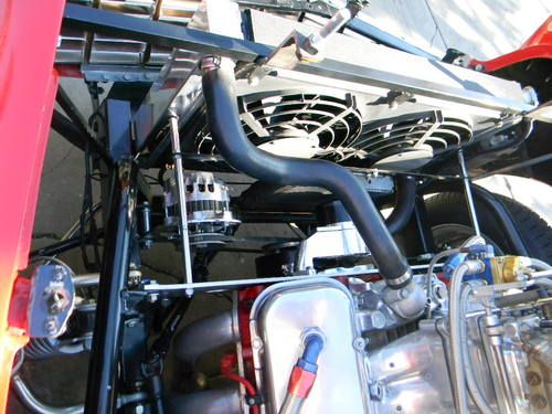 1956 CHEVY BEL AIR PRO-STREET WITH CUSTOM TUBE CHASSIS, image 11