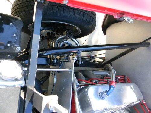 1956 CHEVY BEL AIR PRO-STREET WITH CUSTOM TUBE CHASSIS, image 12