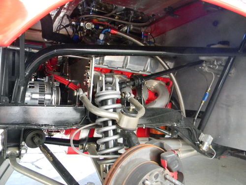 1956 CHEVY BEL AIR PRO-STREET WITH CUSTOM TUBE CHASSIS, image 17
