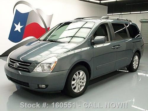 2007 kia sedona ex 7-pass htd leather sunroof dvd 63k texas direct auto