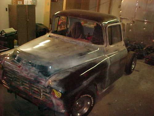 1955 CHEVY PICK UP - RAT ROD - PROJECT, image 2