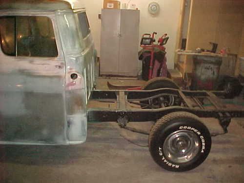 1955 CHEVY PICK UP - RAT ROD - PROJECT, image 4