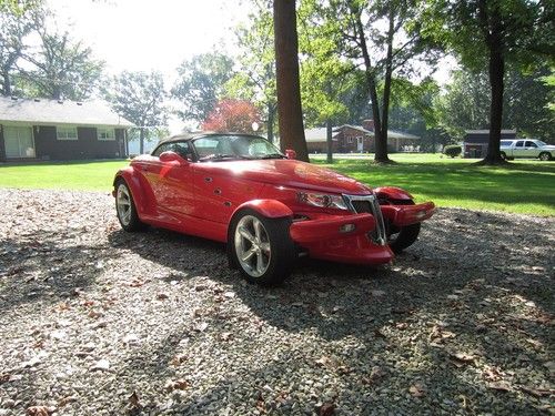 1999 plymouth prowler with matching trailer