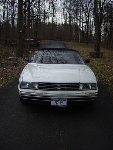 1990 cadillac allante low mileage pearl mint