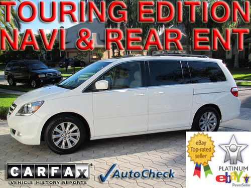 2007 07 honda odyssey touring * navigation * rear dvd entertainment * heated *fl