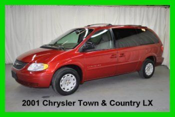 01 chrysler town &amp; country lx 3.3l v6 only 33k one owner no reserve
