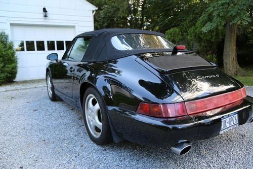 1993 porsche 911 carrera 4 convertible 2-door 3.6l