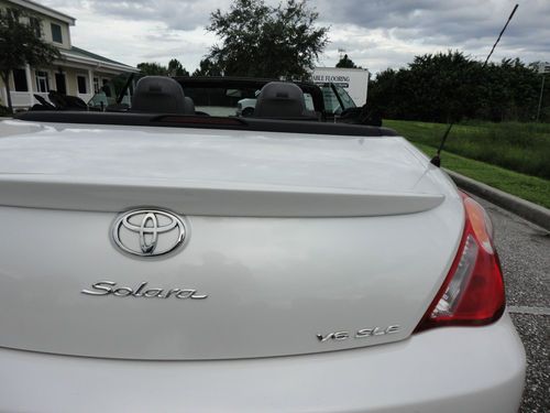 2006 Toyota Solara SLE Convertible 3.3L FLORIDA CAR 91k GOOD SHAPE NO ACCIDENT, US $11,900.00, image 5