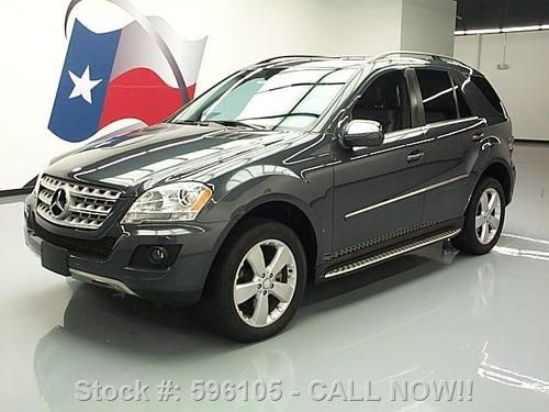 2010 mercedes-benz ml350 awd sunroof nav rear cam 26k texas direct auto