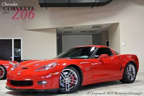 2007 chevrolet corvette z06 2lz navigation chrome wheels 505 horsepower loaded