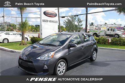 2013 toyota prius c pkg 2 5k miles certified fl 1.5l 4 cyl