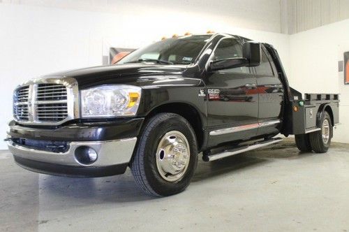 2009 dodge ram 3500 slt 6-speed cm flat bed