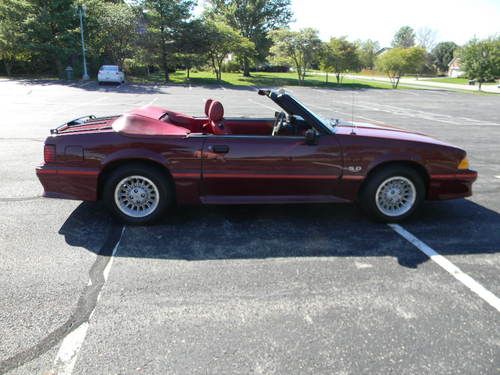 1988 Ford Mustang GT 5.0 Convertible, image 3