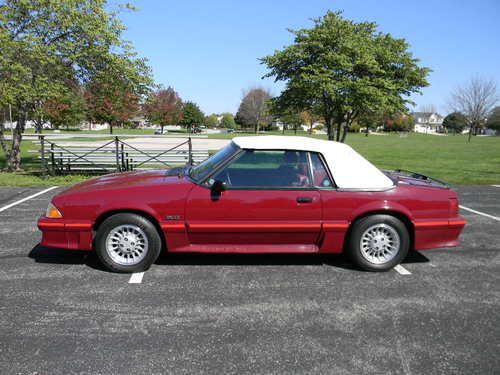 1988 Ford Mustang GT 5.0 Convertible, image 4
