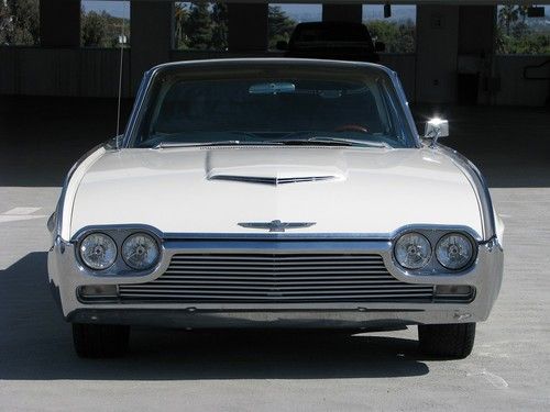 1963 ford thunderbird hardtop coupe california car restored ac power seat