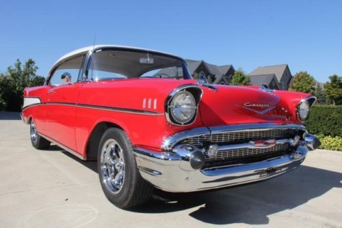 57 chevy 210 hard top frame off restored rare gorgeous