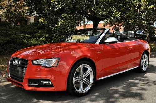 2013 audi s5 cabriolet prestige / fully loaded