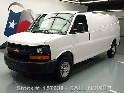 2013 chevy express 2500 extended cargo partition 10k mi texas direct auto