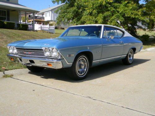 1968 chevrolet chevelle malibu 1 owner 29000 miles 100% rust free