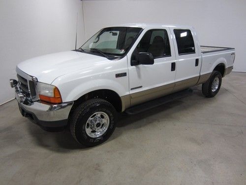 01 ford f250 7.3l turbo diesel crew cab 4x4 short bed lariat 80 pics