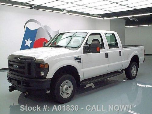 2009 ford f350 4x4 crew 6.8l v10 tonneau cover tow 18k texas direct auto