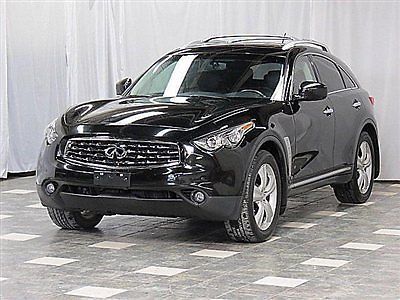 2010 infiniti fx35 awd 51k wrnty navigation 360 camera heated cooled leather sun