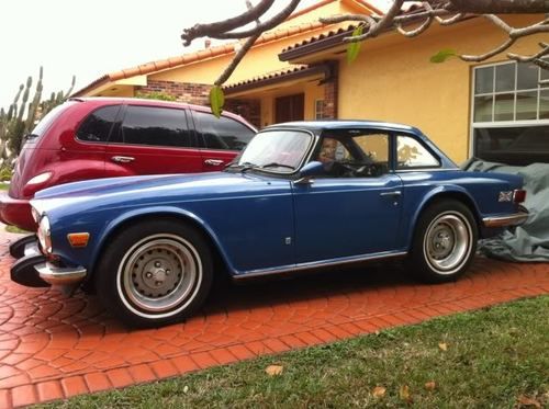 Triumph tr-6 tr6 convertible 2 door 1974