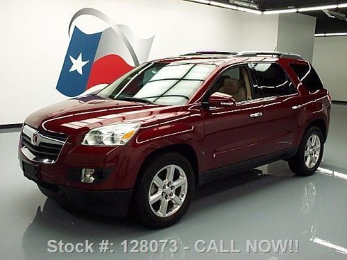 2007 saturn outlook xr dual sunroof leather dvd 73k mi texas direct auto