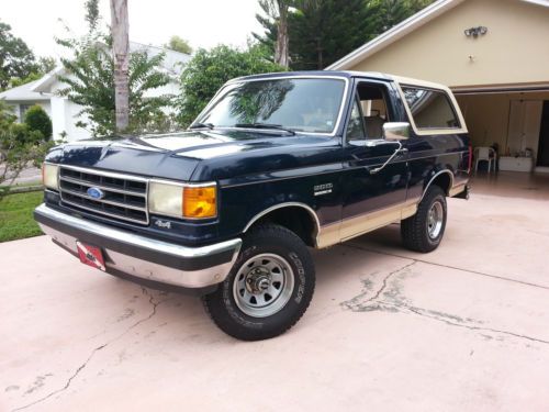 1990 ford bronco eddie bauer 351 windsor 4x4 no reserve!!!