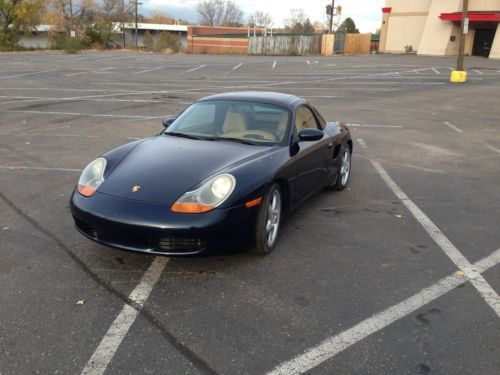 1999 porsche boxster 5spd removable hardtop 18&#034; rims no reserve