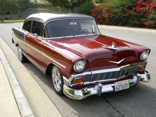 1956 CHEVY 2DR POST 210, image 2