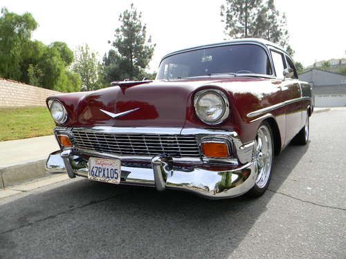 1956 CHEVY 2DR POST 210, image 6