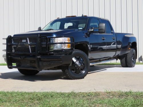 08 k3500hd lt 6.6l duramax 6spd allison new bfgs+rockstars leather 1-owner tx !!