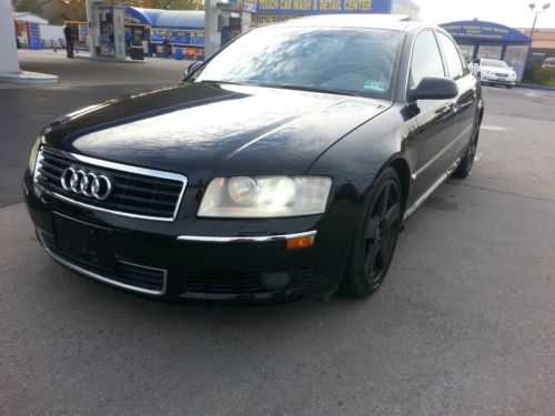 2005 audi a8 quattro base sedan 4-door 4.2l  no reserve salvage theft recovery