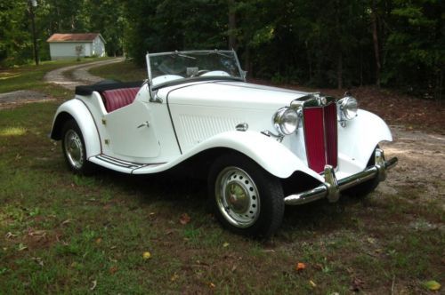 Original no rust 1952 mg td eye-catching and very nice classic