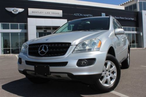 2006 mercedes-benz m-class ml350 silver/black