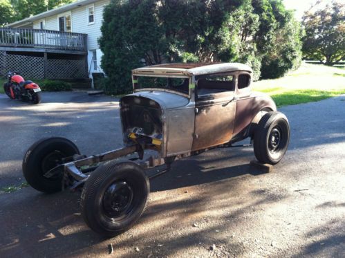 1930 ford model a coupe hot rod project car hemi